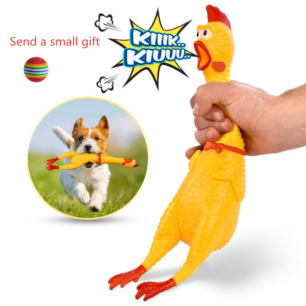 Pets Dog Toys Screaming Chicken Squeeze Sound Toy for Dogs